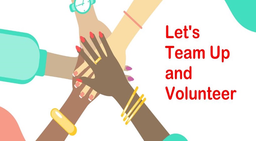 Let's Team Up & Volunteer